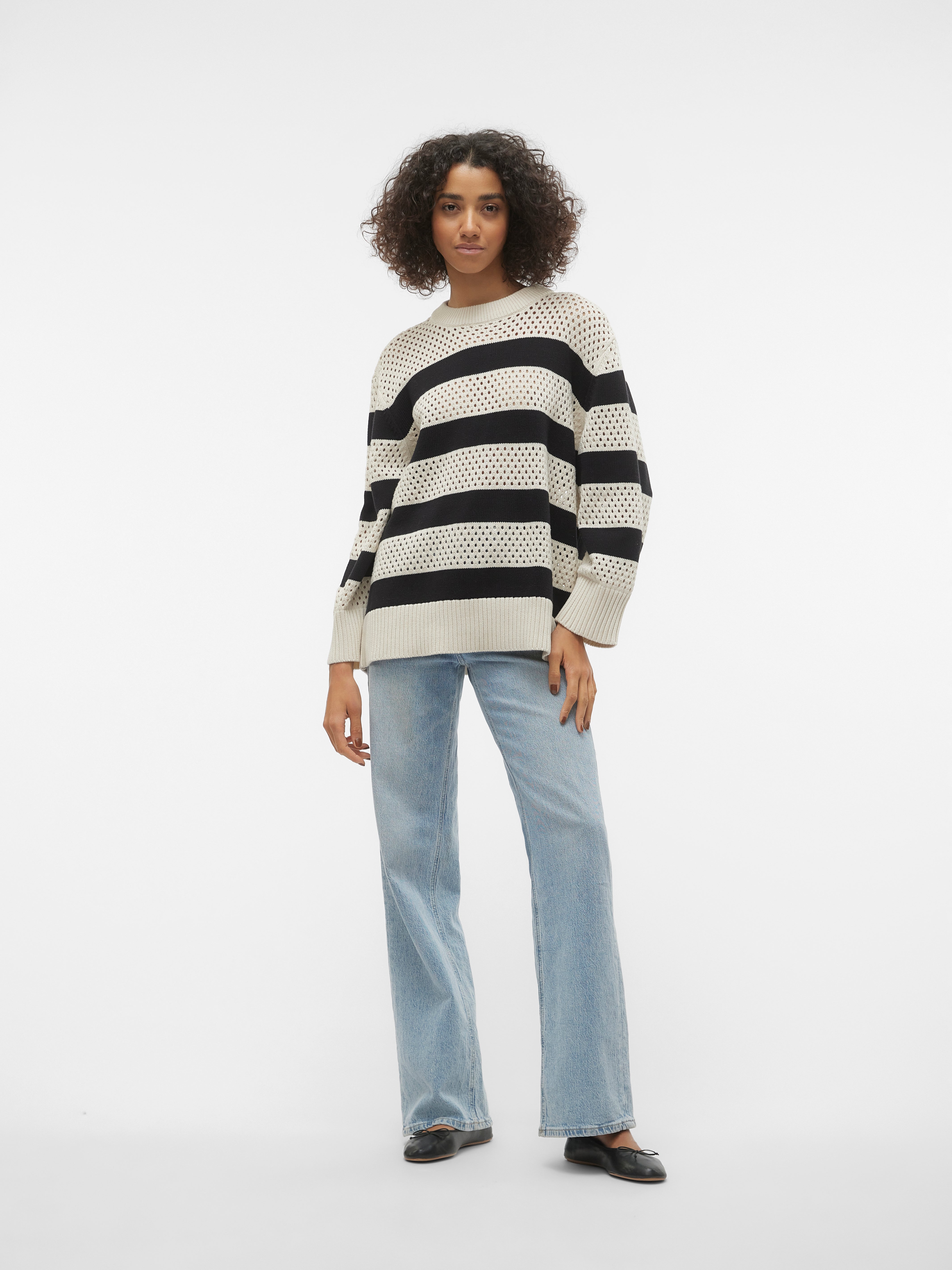 VMELOUISNEWSTRIPE Pullover