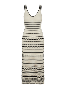 Vero Moda VMMINOU Long dress -Birch - 10309931