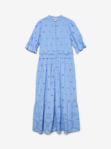 Vero Moda VMAVALON Długa sukienka -Cornflower Blue - 10309934