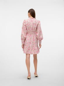 Vero Moda VMTHEKLA Kort kjole -Sachet Pink - 10309936