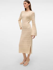 Vero Moda VMFABIENNE Lång klänning -Birch - 10309954