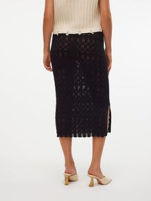 Vero Moda VMFABIENNE Vita alta Gonna lunga -Black - 10309955