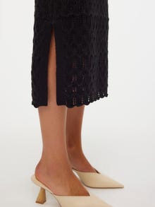 Vero Moda VMFABIENNE Vita alta Gonna lunga -Black - 10309955