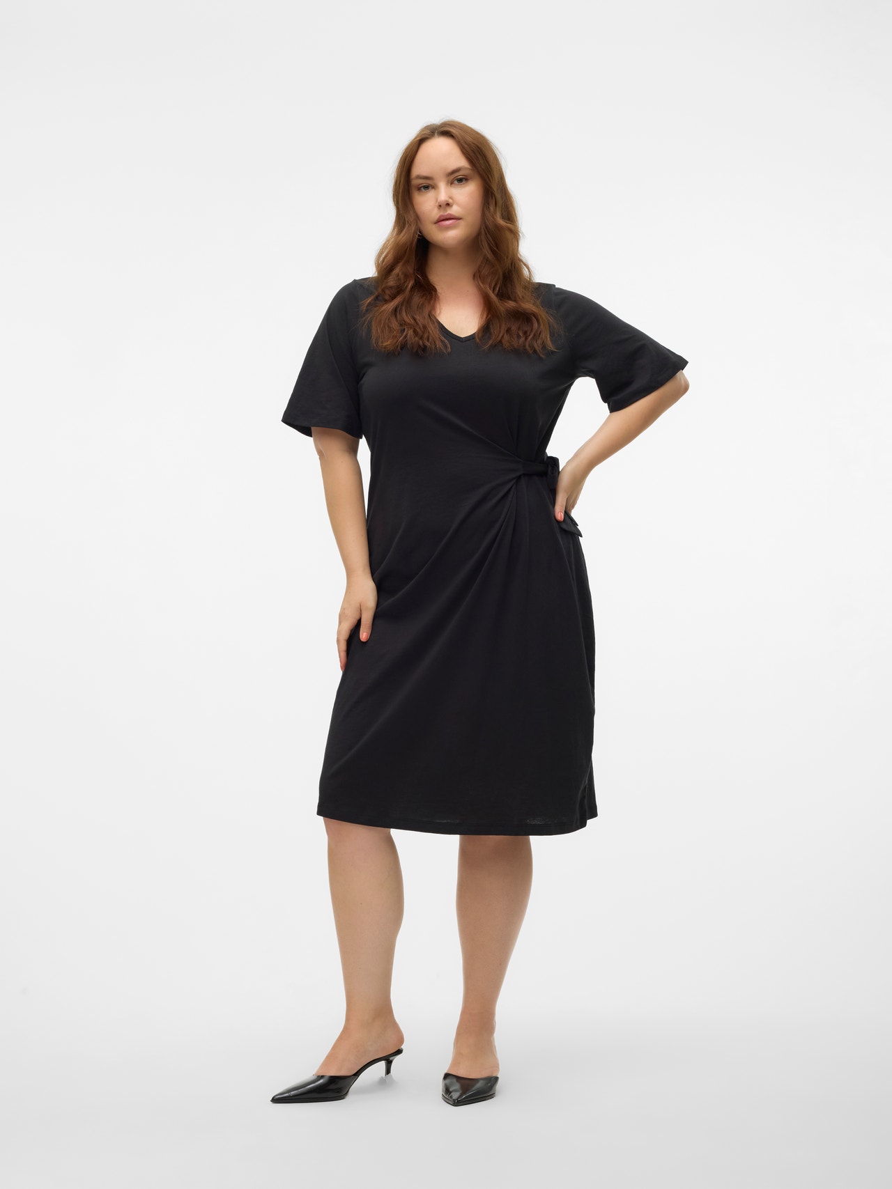 Vero Moda VMCPINA Langes Kleid -Black - 10309959