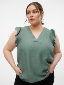 Vero Moda VMCNATJA Tops -Laurel Wreath - 10309990