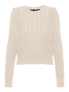 Vero Moda VMNEWELSE Sweter -Birch - 10309995