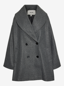 Vero Moda VMLONDYN Coat -Dark Grey Melange - 10310000