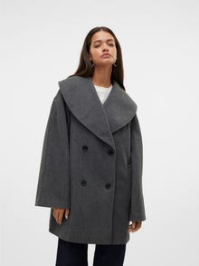 Vero Moda VMLONDYN Coat -Dark Grey Melange - 10310000