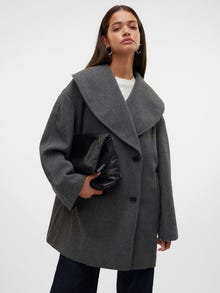 Vero Moda VMLONDYN Coat -Dark Grey Melange - 10310000