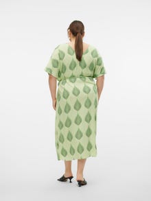 Vero Moda VMCTULA Lange jurk -Paradise Green - 10310002
