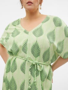 Vero Moda VMCTULA Lange jurk -Paradise Green - 10310002
