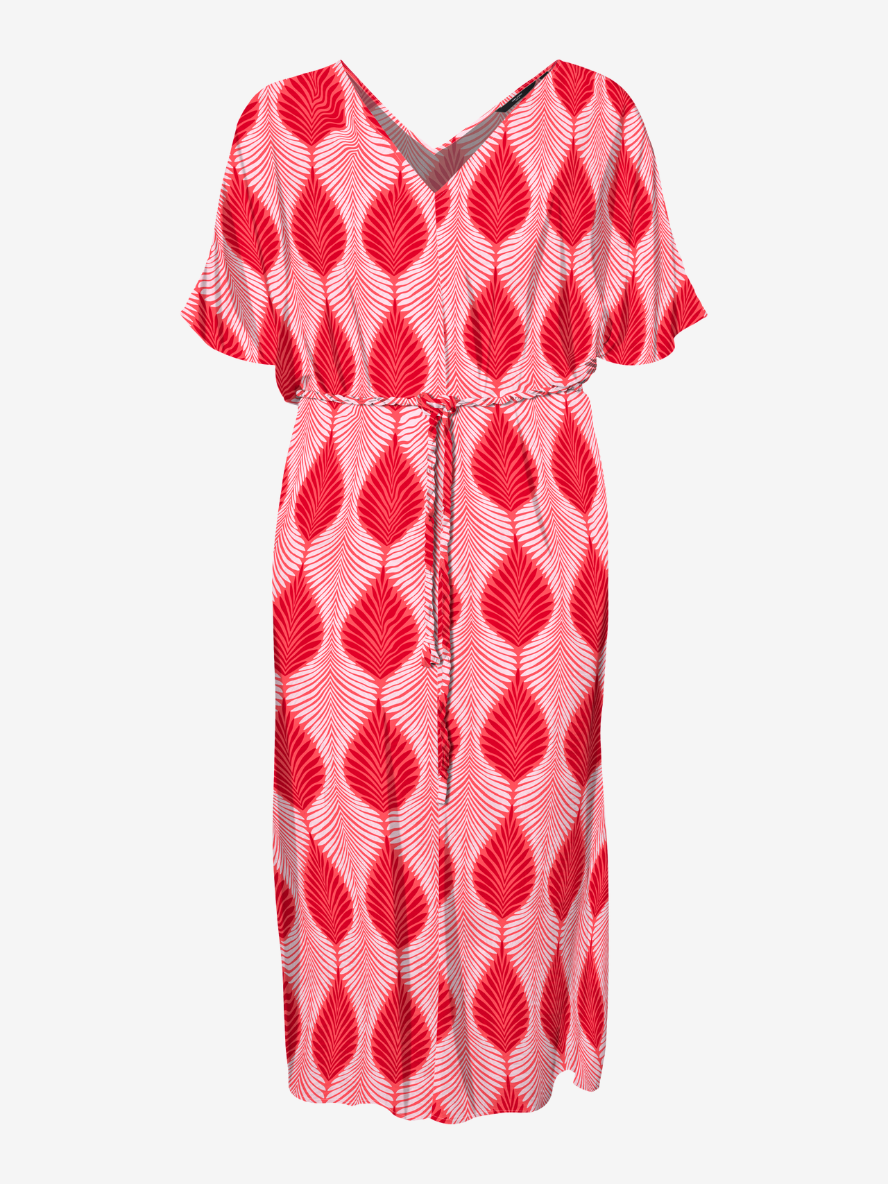 Vero Moda VMCTULA Long dress -Goji Berry - 10310002