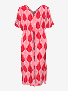 Vero Moda VMCTULA Long dress -Goji Berry - 10310002