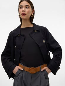 Vero Moda VMLINEN Trenchcoat -Black - 10310038