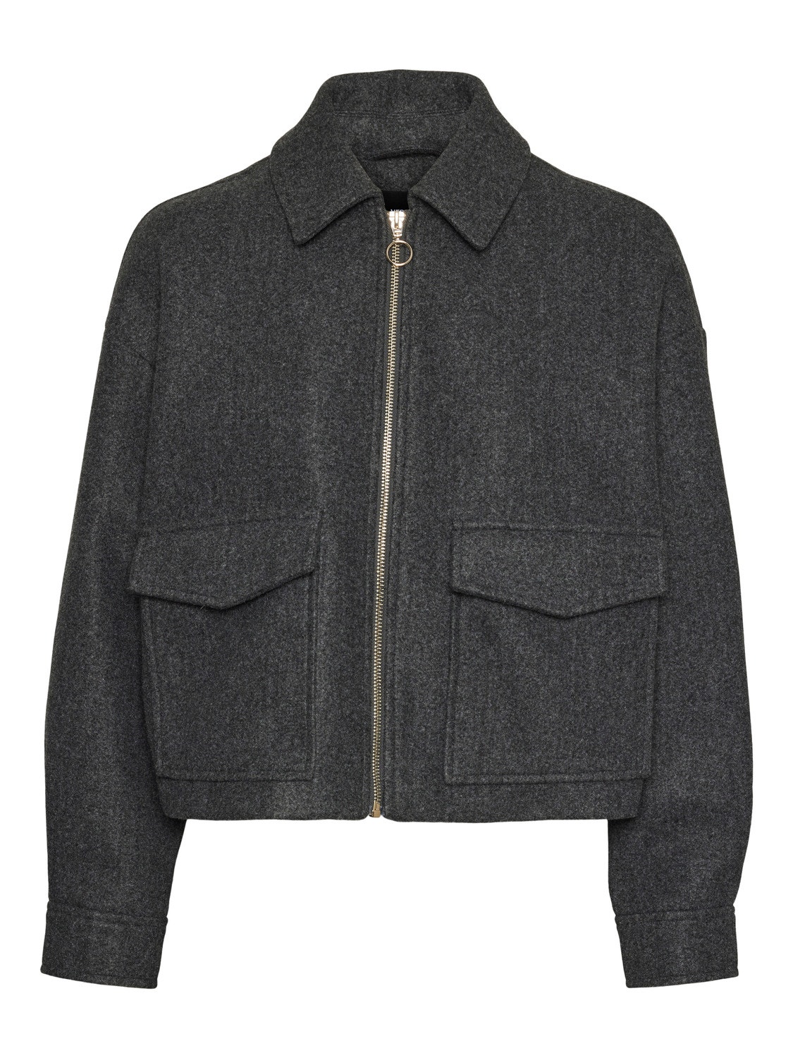 Vero Moda VMFORTUNE Jacket -Dark Grey Melange - 10310043