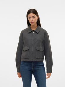 Vero Moda VMFORTUNE Kurtka -Dark Grey Melange - 10310043