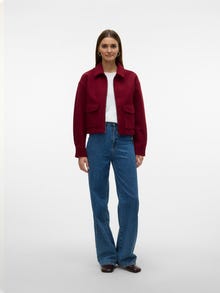 Vero Moda VMFORTUNE Vestes -Cabernet - 10310043