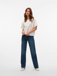 Vero Moda AWZORA T-shirt -Snow White - 10310044
