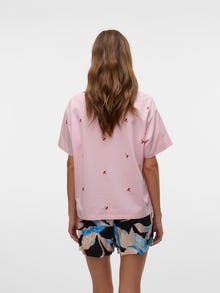 Vero Moda AWZORA T-shirt -Parfait Pink - 10310044