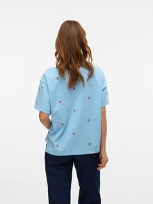 Vero Moda AWZORA T-shirts -Airy Blue - 10310044