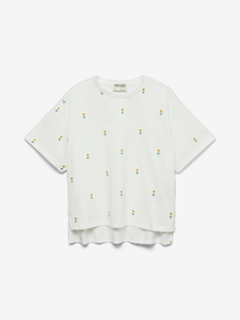 Vero Moda AWZORA T-skjorte -Snow White - 10310044