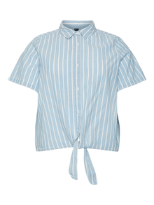 Vero Moda VMCLEONIE Denim shirt -Light Blue Denim - 10310057
