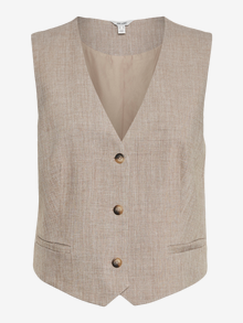 Vero Moda VMLUCY Stijlvol gilet -Taupe Gray - 10310071