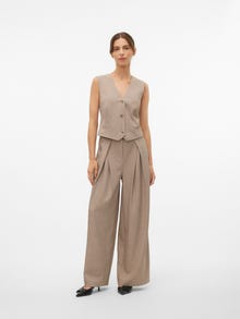 Vero Moda VMLUCY Stijlvol gilet -Taupe Gray - 10310071