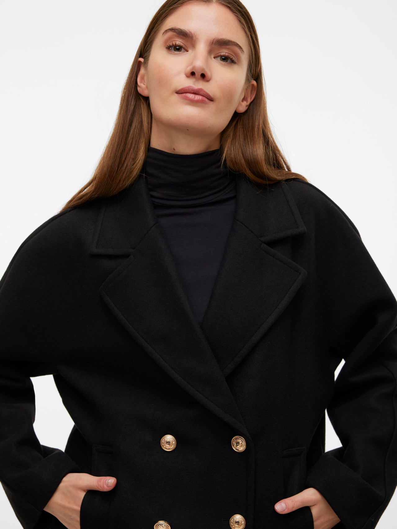 Veste Courte Élégante VERO MODA Vmfortunerome GA Boo Pour Femmes - Style Automne Chic Avec Capuche