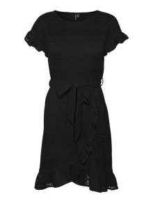 Vero Moda VMCHONEY Kort kjole -Black - 10310080