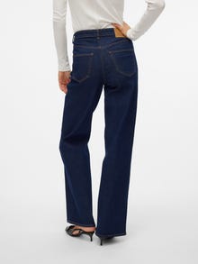 Vero Moda VMREBECCA Super high rise Wide Fit Jeans -Dark Blue Denim - 10310088