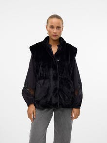 Vero Moda VMSONJAPOPPY Weste -Black - 10310131