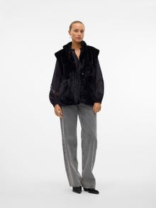 Vero Moda VMSONJAPOPPY Weste -Black - 10310131