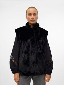 Vero Moda VMSONJAPOPPY Weste -Black - 10310131
