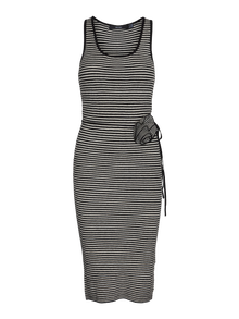 Vero Moda VMBLOOM Midi dress -Black - 10310135