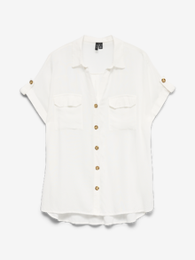 Vero Moda VMBUMPY Shirt -Snow White - 10310139