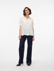 Vero Moda VMBUMPY Shirt -Snow White - 10310139