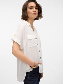 Vero Moda VMBUMPY Shirt -Snow White - 10310139