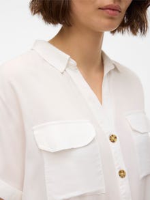 Vero Moda VMBUMPY Shirt -Snow White - 10310139