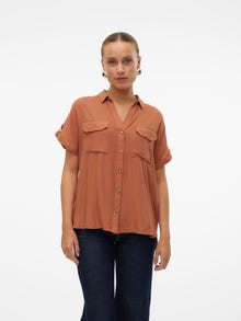 Vero Moda VMBUMPY Hemd -Russet - 10310139