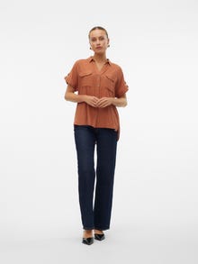 Vero Moda VMBUMPY Hemd -Russet - 10310139