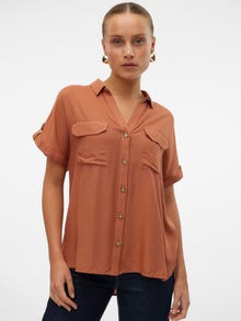 Vero Moda VMBUMPY Hemd -Russet - 10310139