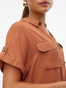 Vero Moda VMBUMPY Hemd -Russet - 10310139