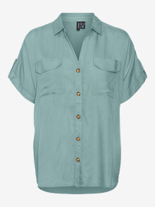 Vero Moda VMBUMPY Shirt -Gray Mist - 10310139