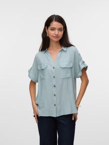Vero Moda VMBUMPY Chemises -Gray Mist - 10310139