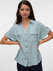 Vero Moda VMBUMPY Chemises -Gray Mist - 10310139