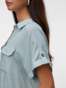 Vero Moda VMBUMPY Shirt -Gray Mist - 10310139