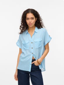 Vero Moda VMBUMPY Overhemd -Azure Blue - 10310139