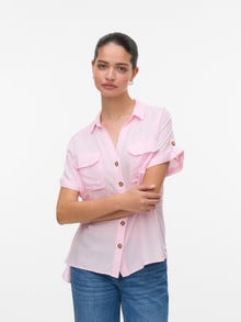Vero Moda VMBUMPY Skjorte -Pink-A-Boo - 10310139