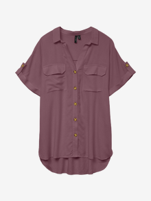 Vero Moda VMBUMPY Shirt -Rose Brown - 10310139